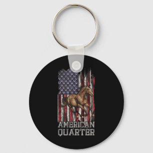 Chaveiro Bandeira Americana Quarter Horse Lover1
