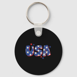Chaveiro Bandeira Americana Sasquatch Com Bigfoot Ufo Alien