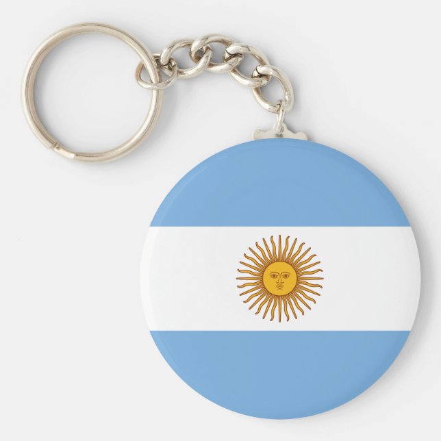 Chaveiro Bandeira Argentina (argentina) (Frente)
