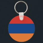 Chaveiro Bandeira armênia<br><div class="desc">Mostre seu orgulho armênio!</div>