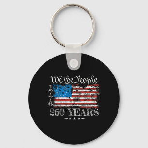 Chaveiro Bandeira Betsy Ross 1776 Nós, o Povo 250 Anos 250º