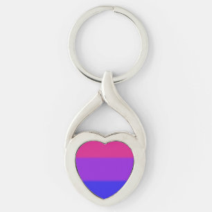Chaveiro Bandeira bissexual do orgulho de Falln