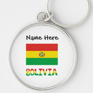 Chaveiro Bandeira Boliviana Personalizada