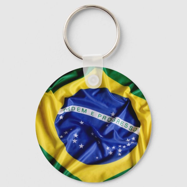 Chaveiro bandeira brasileira (Frente)