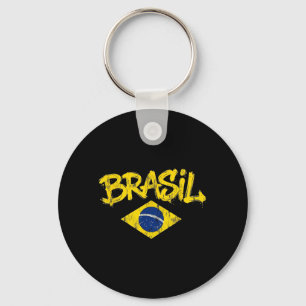 Chaveiro Bandeira Brasileira Brasil Para Homens Mulheres