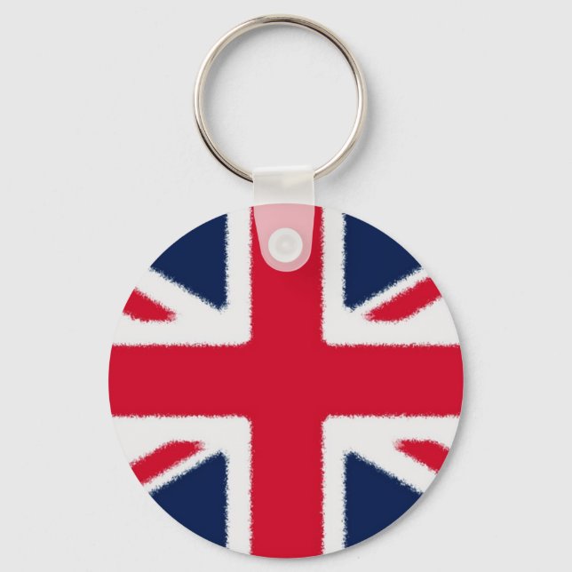 Chaveiro Bandeira Britânica (Frente)