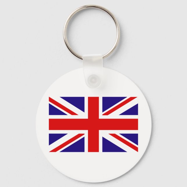 Chaveiro Bandeira BRITÂNICA (Frente)