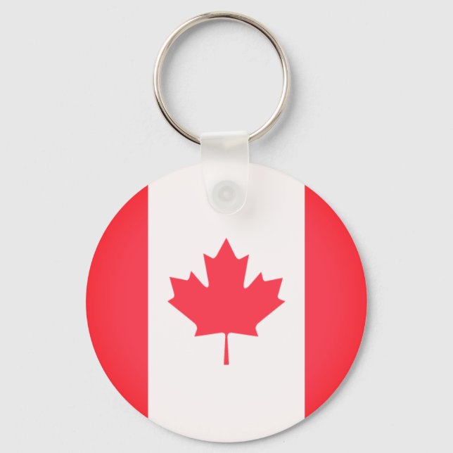 Chaveiro Bandeira canadense (Frente)