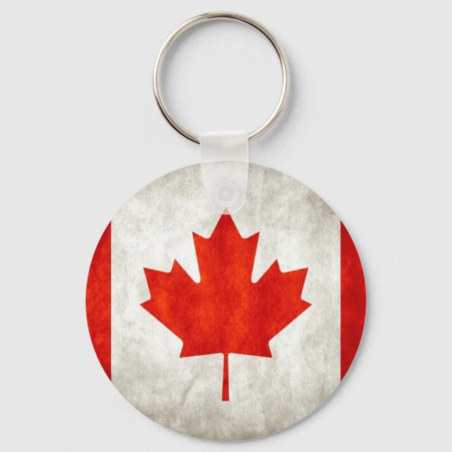 Chaveiro Bandeira canadense (Frente)