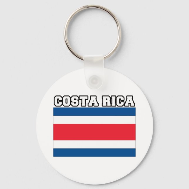 Chaveiro Bandeira Costa Rica (Frente)
