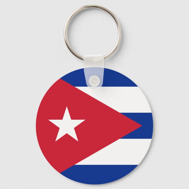 Chaveiro Bandeira Cuba (Frente)