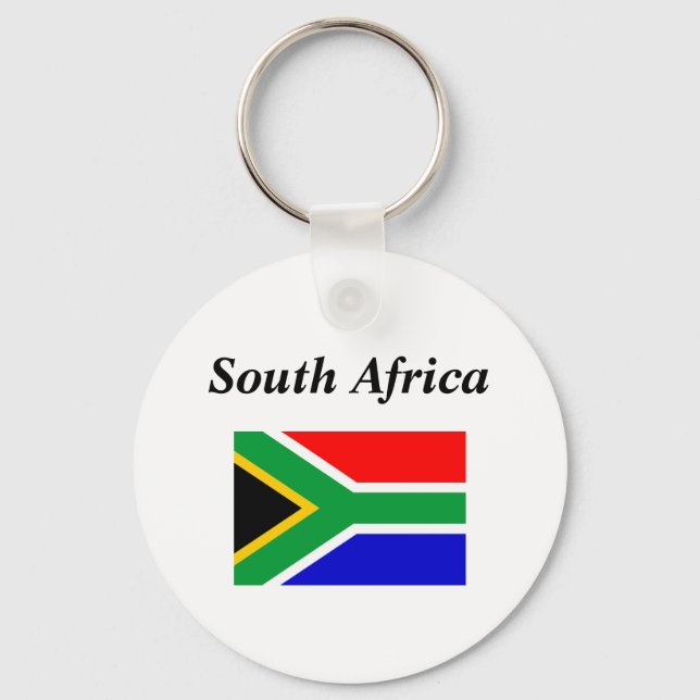 Chaveiro Bandeira da África do Sul (Frente)