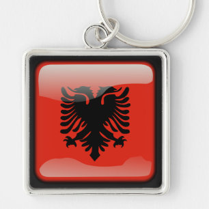 Chaveiro Bandeira da Albânia
