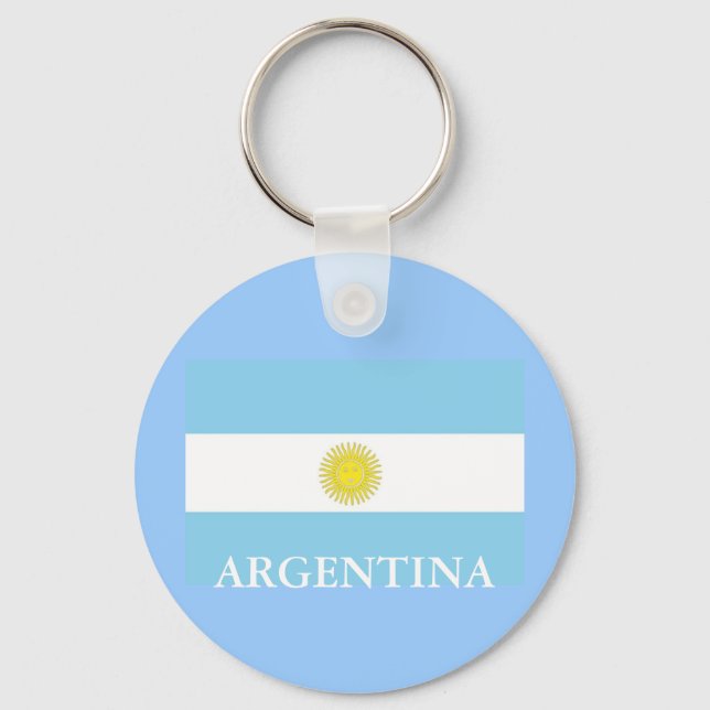 Chaveiro Bandeira da Argentina (Frente)