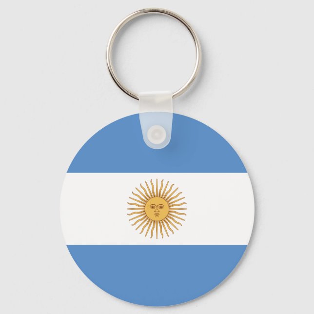 Chaveiro Bandeira da Argentina (Frente)