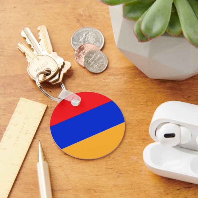 Chaveiro Bandeira da Armênia (Mesa)