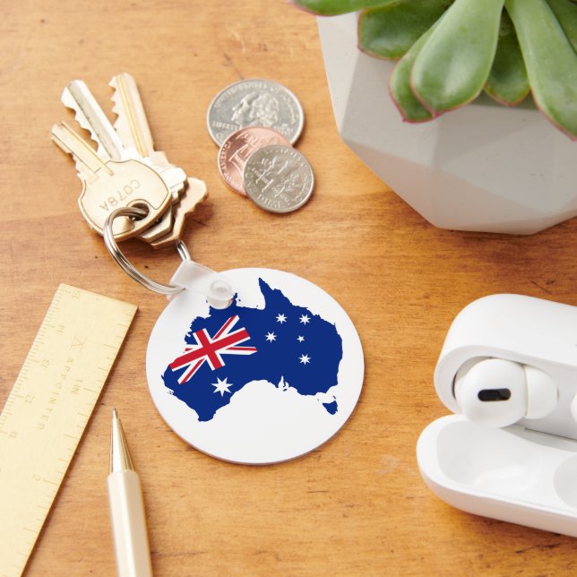 Chaveiro Bandeira da Austrália (Mesa)