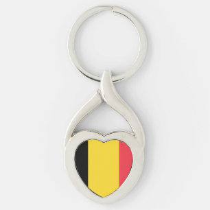 Chaveiro Bandeira da Bélgica