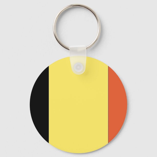 Chaveiro Bandeira da Bélgica (Frente)