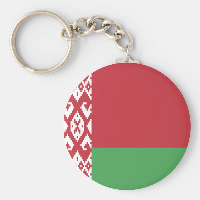 Chaveiro Bandeira da Bielorrússia (Frente)