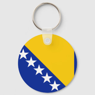 Chaveiro Bandeira da Bósnia e Herzegovina