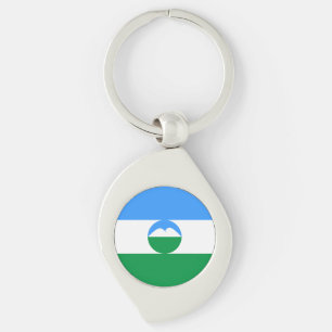 Chaveiro Bandeira da Cabardino-Balcária