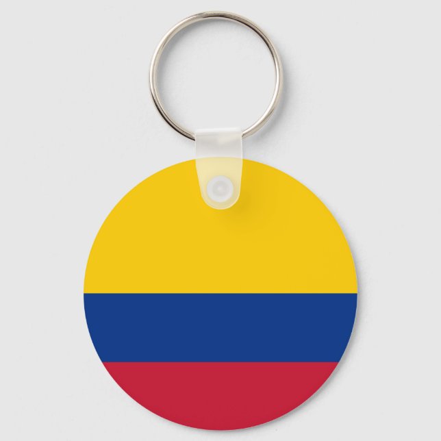 Chaveiro Bandeira da Colômbia (Frente)