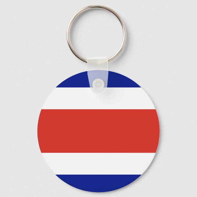 Chaveiro Bandeira da Costa Rica (Frente)