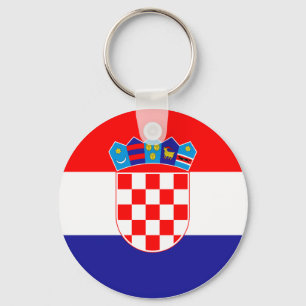 Chaveiro Bandeira da Croácia (croata)