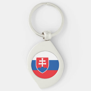Chaveiro Bandeira da Eslováquia