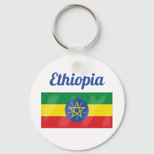 Chaveiro Bandeira da Etiópia