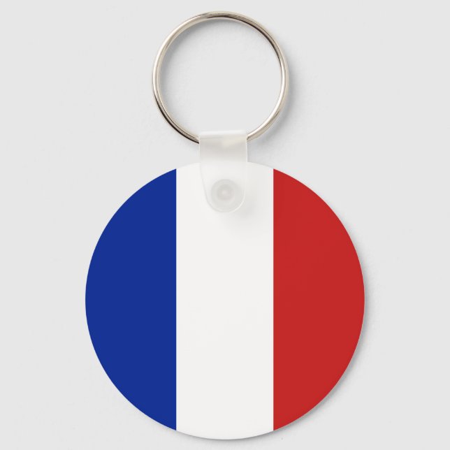 Chaveiro Bandeira da França (Frente)