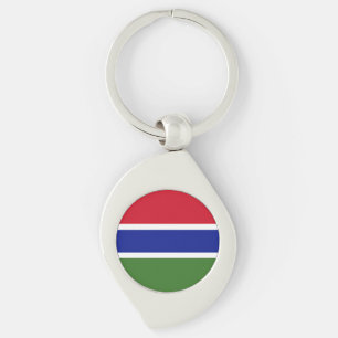 Chaveiro Bandeira da Gâmbia
