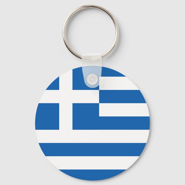 Chaveiro Bandeira da Grécia (Frente)