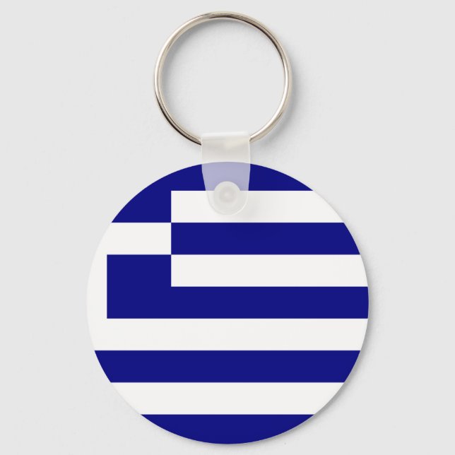 Chaveiro Bandeira da Grécia (Frente)