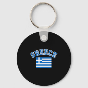 Chaveiro Bandeira da Grécia Lembrança de Viagem Grego