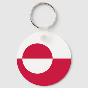 Chaveiro Bandeira da Gronelândia