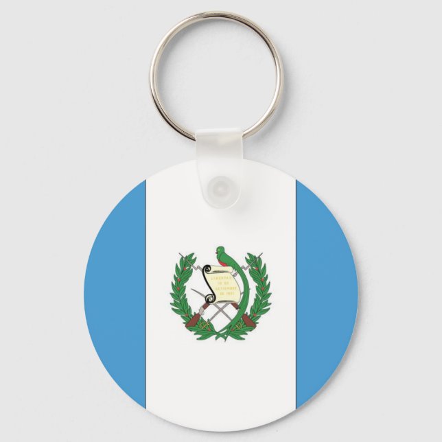 Chaveiro Bandeira da Guatemala (Frente)
