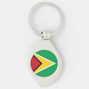 Chaveiro Bandeira da Guiana