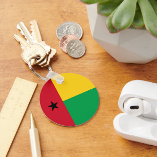 Chaveiro Bandeira da Guiné-Bissau