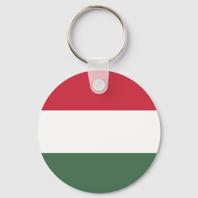 Chaveiro Bandeira da Hungria (Frente)