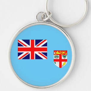 Chaveiro Bandeira da ilha de Fiji
