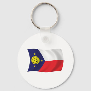 Chaveiro Bandeira da Ilha Wake