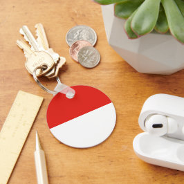 Chaveiro Bandeira da Indonésia