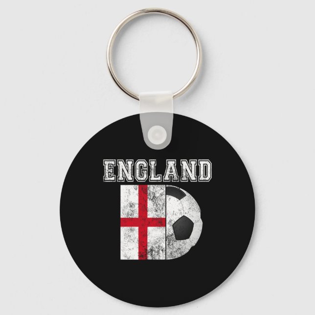 Chaveiro Bandeira da Inglaterra - Futebol (Frente)
