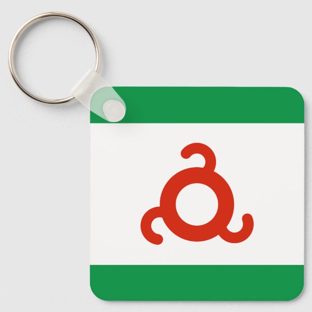 Chaveiro Bandeira da Inguchétia (Frente)