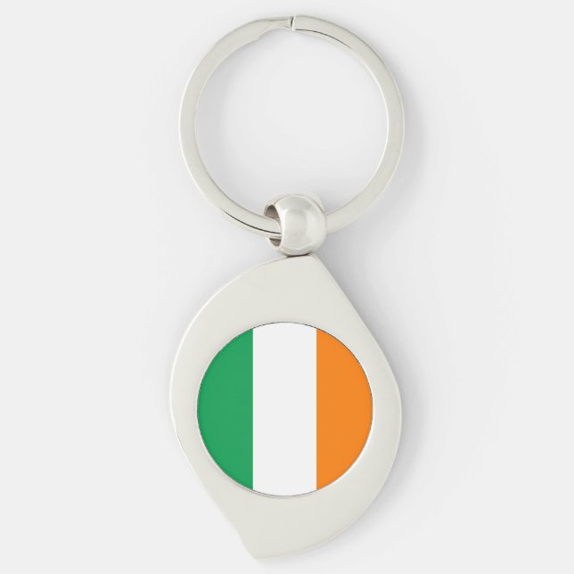 Chaveiro Bandeira da Irlanda (Frente)