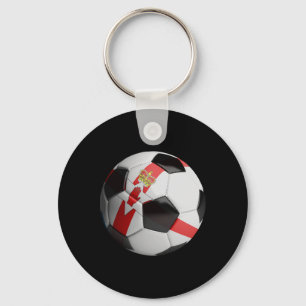 Chaveiro Bandeira da Irlanda do Norte Futebol Ll
