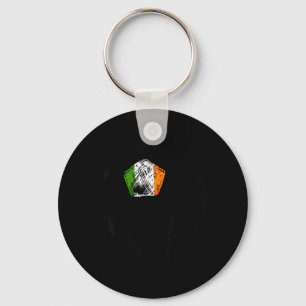Chaveiro Bandeira da Irlanda Irlandesa Eire Design em Bola