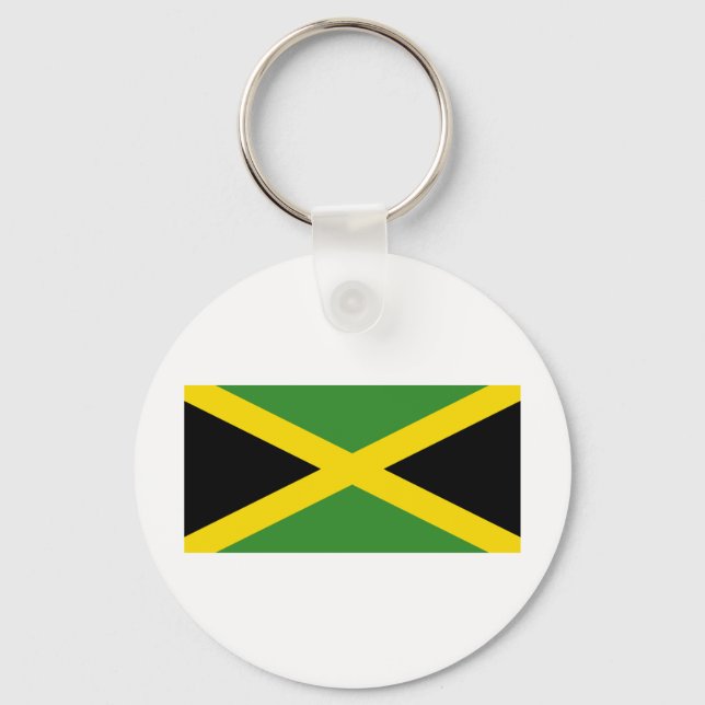 Chaveiro bandeira da Jamaica (Frente)